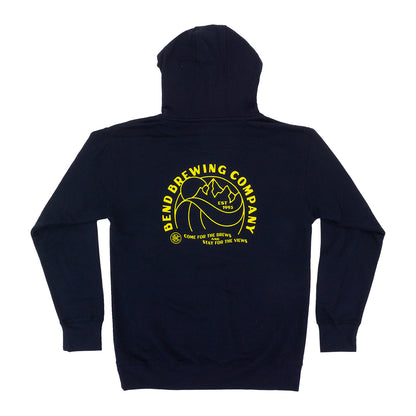 Navy Mountain Hoodie